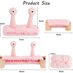 Bracelet-poignet SuPoo en microfibre rose, absorption efficace.