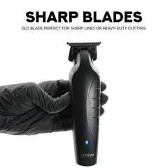 Supreme Trimmer Vader DLC T-blade close-up highlighting sharp, durable cutting edge