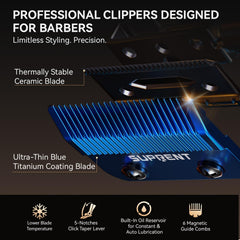 Trimmer SUPRENT lame T réglable pour lignes nettes et finitions précises.