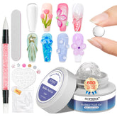 SUPWEE gel-builder 60 g clair sur bouteille pour des extensions nettes et durables