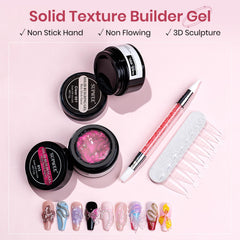 SUPWEE gel-extension clair-modelage 3D pour contours nets et précis