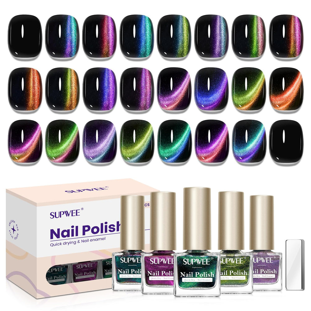 SUPWEE Cat Eye – 12 couleurs pour un effet captivant sans lampe