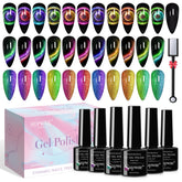 SUPWEE Vernis Gel Cat Eye Galaxie: rendu durable et spectaculaire.