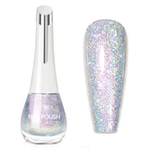 SUPWEE Vernis ongles holographique, brillance arc-en-ciel et éclat durable.