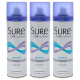 Sure aérosol Regular senteur bouteille offre protection durable et fraîcheur