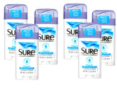 Sure antiperspirant solide emballage montrant protection discrète au quotidien.