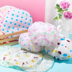 Sureio bonnet-douche lavable, réutilisable et simple à nettoyer après utilisation.