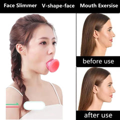 SURORAIN Face Exerciser en main, utilisation quotidienne simple pour tonifier le visage.