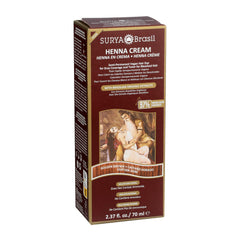 Surya Brasil Creme Henna couverture gris intense et brillance naturelle.