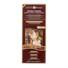 Crème henné doré Surya Brasil emballage pratique pour usage domestique
