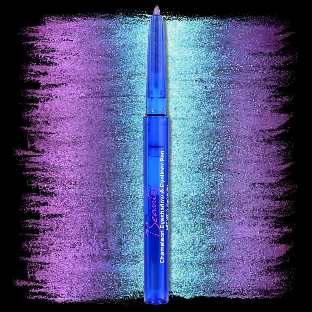 SUSIKEKI Crayon Gel Chameleon bleu pervenche: effet multichrome lumineux pour une touche élégante.