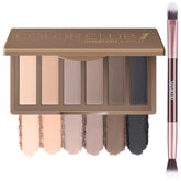 Palette mini SUSIKEKI avec 6 teintes neutres pour looks polyvalents.