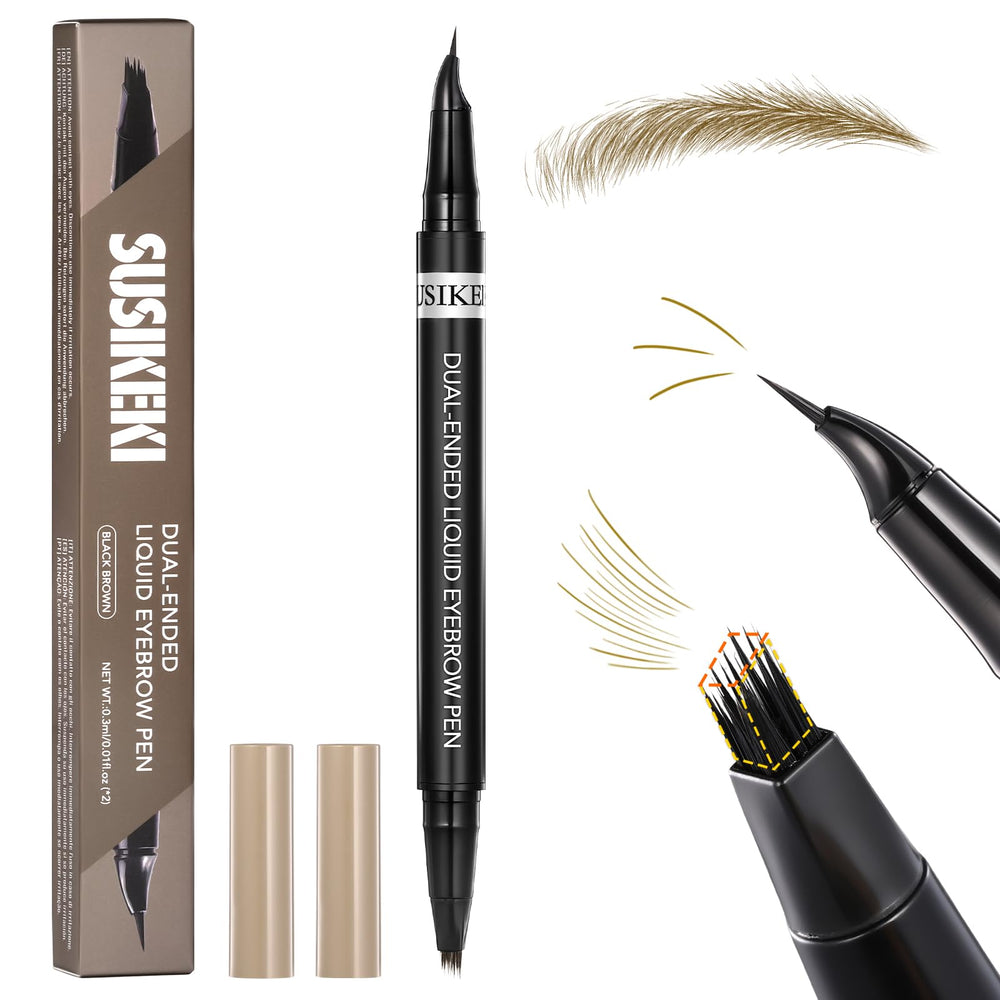 SUSIKEKI Sourcils-brosse 4D Brow-Fection: traits fins et naturels.