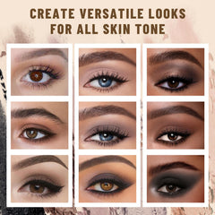 SUSIKEKI Fards neutres taupe marron – pigmentation durable.