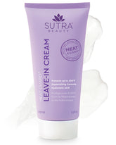SUTRA Heat Guard Leave-In Cream hydrate en profondeur pour des cheveux souples sans rinçage.