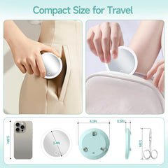 Miroir Suupvaor compact de voyage 4x4 pouces, léger.