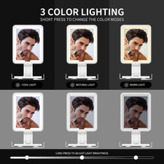 Éclairage triple couleur Suupvaor pour rasage et maquillage