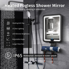 Miroir Suupvaor prechauffage intelligent, rasage efficace après quelques minutes.