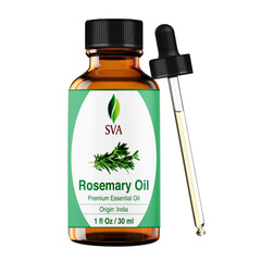 SVA ORGANICS huile essentielle romarin, flacon 30 ml prête à l’emploi, pure et naturelle.