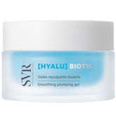 SVR HYALU Biotic – bouteille de gel hydratant pour peau normale à grasse.