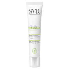 SVR Sebiaclear Active Gel — bouteille pompe pratique pour une application propre et précise.