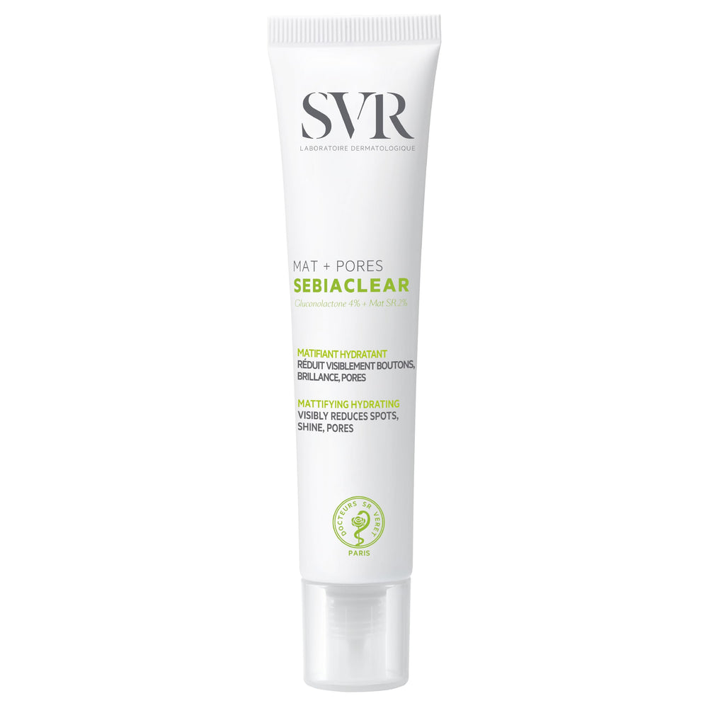SVR Sebiaclear Mat+Pores – bouteille pour peau mate et régulée.