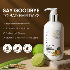 Creamy lather forms as you massage the scalp with Svvimer shampoo.