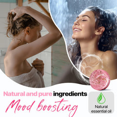 SWCANDY bombe douche Fleur d'oranger et Bergamote, énergie aromatique