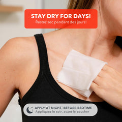 SweatBlock lingettes torse: action ciblée contre la transpiration