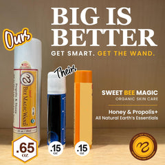 Sweet Bee Naturals huile-d-olive-royal-jelly, nutriments riches pour lèvres et peau.
