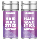 SWEET VIEW stick coiffant pour queue de cheval, finition nette et flexible.
