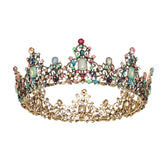 SWEETV couronne baroque reine pavee, éclat durable pour cérémonie élégante