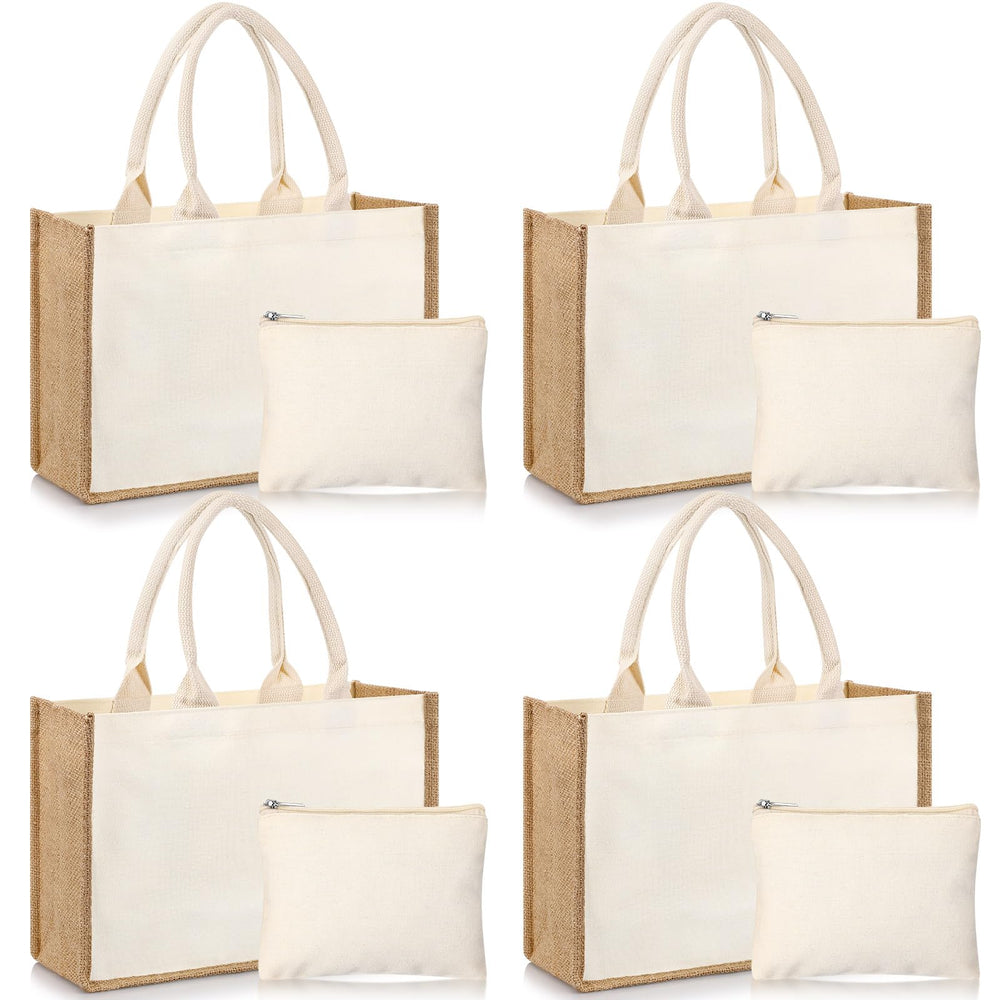 Sweetude ensemble sacs jute beige – espace généreux pour vos essentiels.