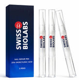Stylo Swiss Biolabs pour ongles, 25% acide undecylenique, hydratation ciblée