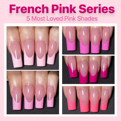 SXC finition gel française brun: look chic et durable.