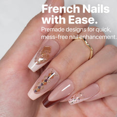 Ongles adhésifs SXC, gamme couleurs série pour varier le style