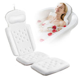 sxiiro oreiller bain avec ventouses puissantes pour fixation sûre