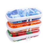 SXS LACONIC étui plastique dur transparent avec zip double facilite l'organisation.