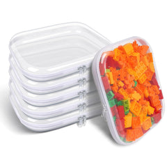 SXS LACONIC étui transparent ouvert avec double zip, pratique pour trouver rapidement vos objets.