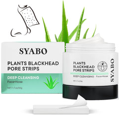 SYABO masque noir pores nez - application précise purifiant les pores.