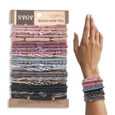 SYGY bandes-cheveux boho ensemble 5 styles pour varier le look.