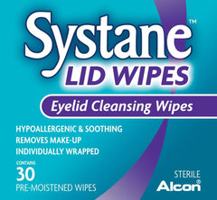 Lingettes Systane pour paupières – nettoyage en douceur autour des yeux