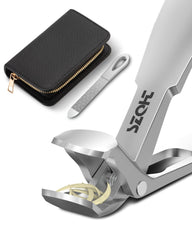 SZQHT Coupe-ongles: lame inclinée 2025 pour une coupe précise sans torsion.
