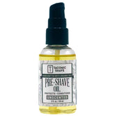 Taconic Shave huile pré-rasage sans parfum en flacon 2oz pour protection et glisse