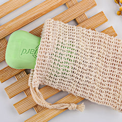TACYKIBD pochette savon sisal exfoliante pour un gommage doux.
