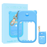 taessv Touchland case with little monster design in sky blue for stylish protection