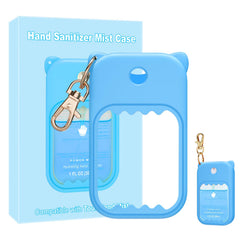 taessv Touchland case with little monster design in sky blue for stylish protection