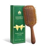 Brosse TAIHI en bois santal — vue d'ensemble pour des cheveux lisses et brillants