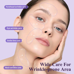 Taimand patchs contour des yeux lavande : emballage individuel pour hygiène et praticité.