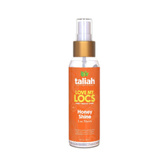 Honey Shine Loc Sheen, application facile pour hydrater les locs au quotidien.